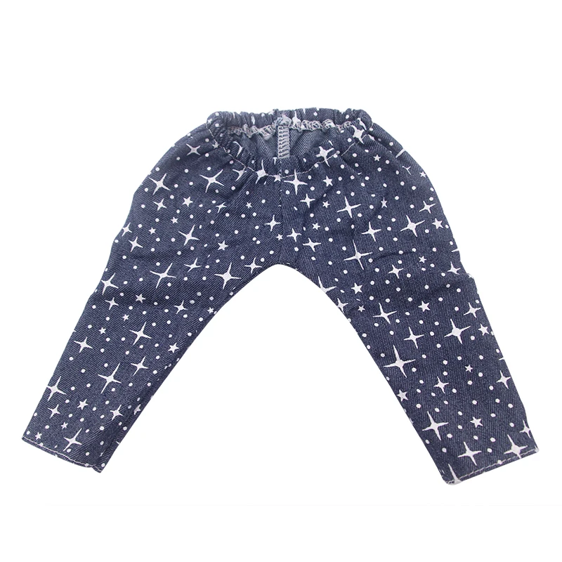 

4 Pieces American Doll Clothes T-shirt Jacket Coat Pants Shoes Suit For 43 cm Dolls And 18-Inch Doll Toy Accessories Doll Outfit