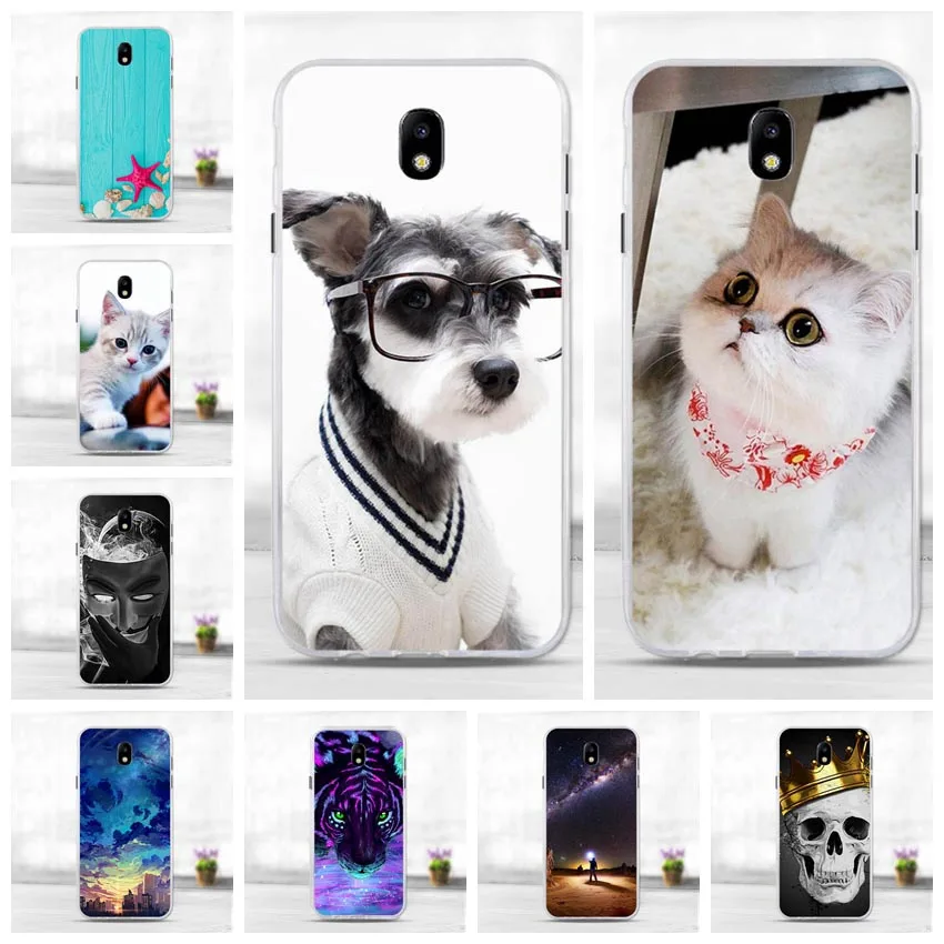 Чехол для Funda Samsung Galaxy J7 2017 EU J730 J730F мягкие силиконовые чехлы Capa Pro чехол задней