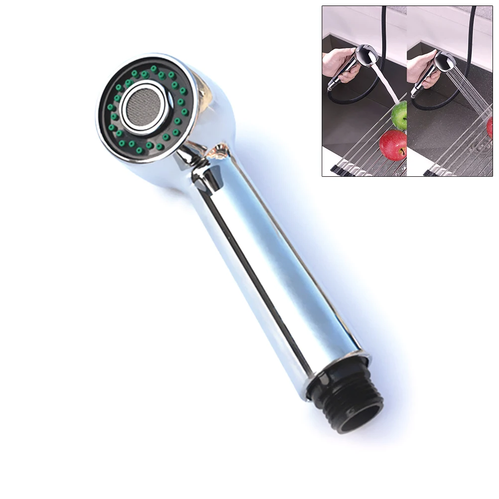 Двусторонняя душевая лейка водосберегающая круглая хромированная насадка из