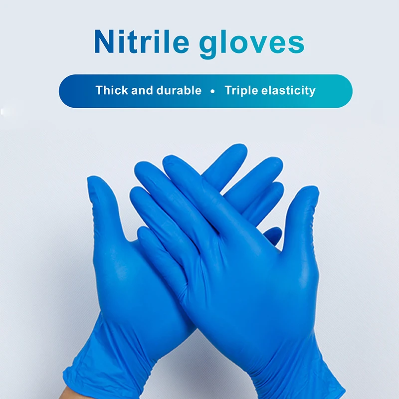 

Одноразовые нитриловые перчатки, водонепроницаемые, маслонепроницаемые, рабочие перчатки для салона красоты