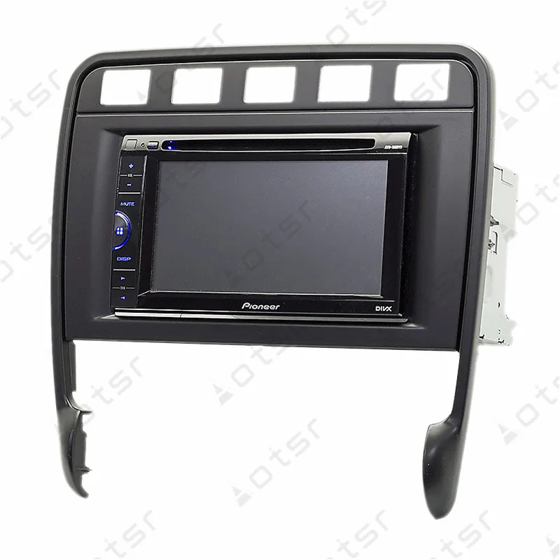 Автомобильный радиоприемник Fascia панель стерео для PORSCHE Cayenne (955/957) 2002 2003 2004 2005 2006 2007
