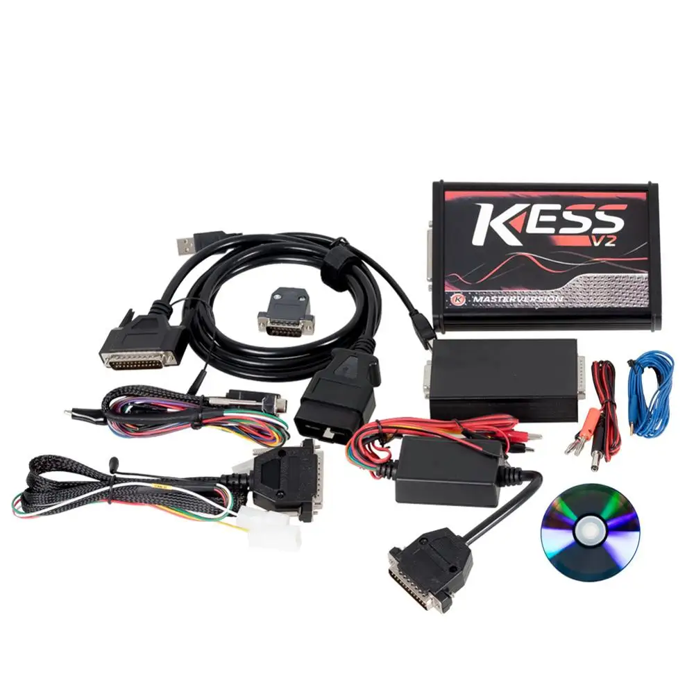 Master Online EU Red Kess V2 V5.017 V2.53 Ktag новейший V2.25 No Tokens Limited ECU чип тюнинг V2.23