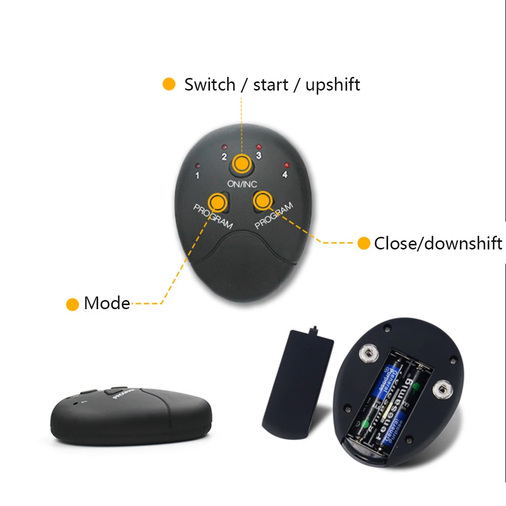 Manooby эффективный EMS фитнес-тренажер для мышц брюшной полости портативная батарея