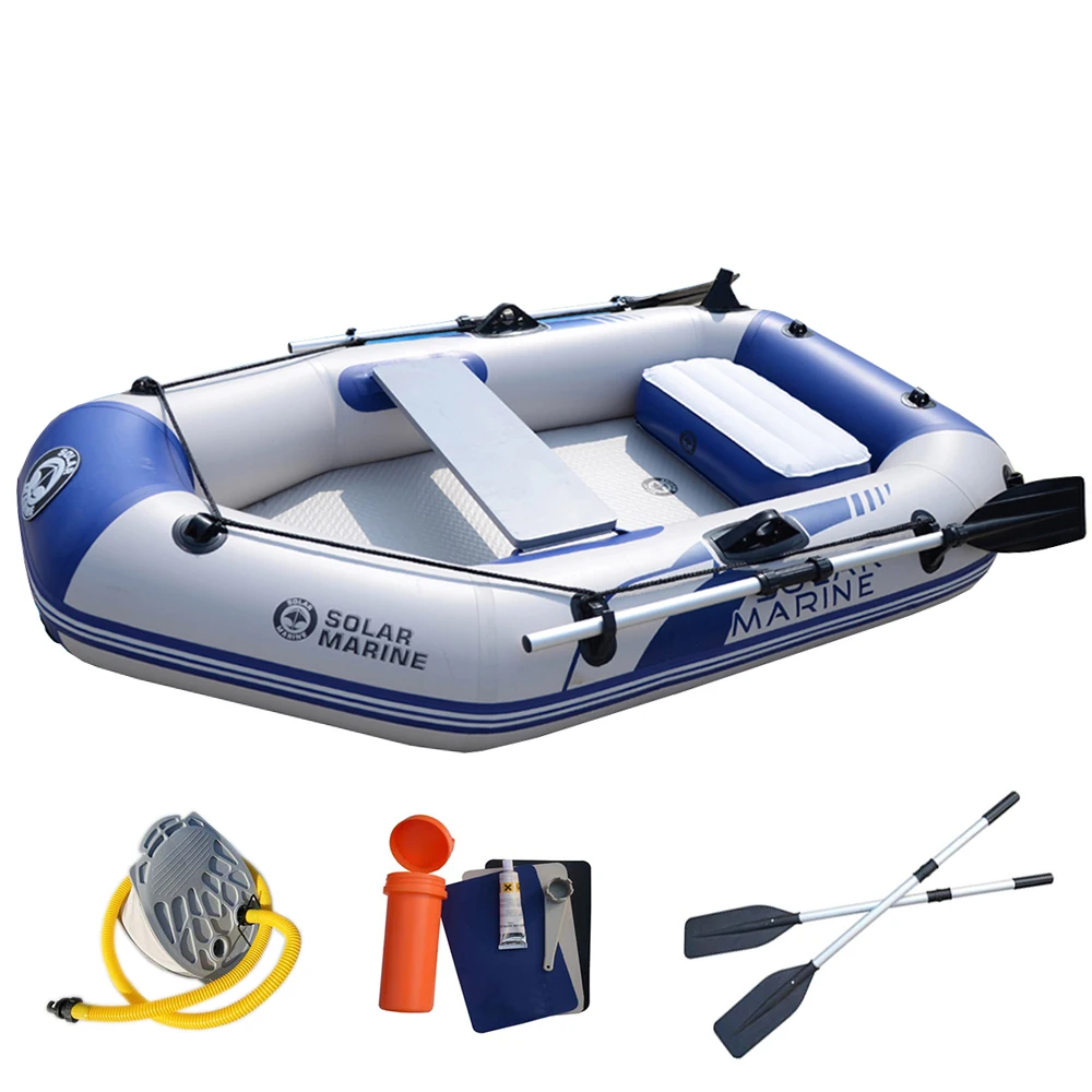 

1 Person 175cm Fishing Boat Inflatable Water Sports 0.7mm PVC Safety Kayak Canoe Raft Dinghy Hovercraft Air Floor