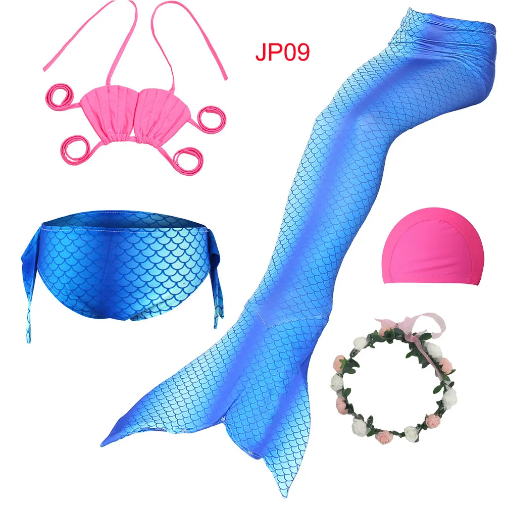 Детский костюм Русалочки с моноластами для девочек| |