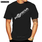 Мужская хлопковая футболка Korda, стильная футболка в стиле почета рыбалки, карпа, для отдыха на природе, походов