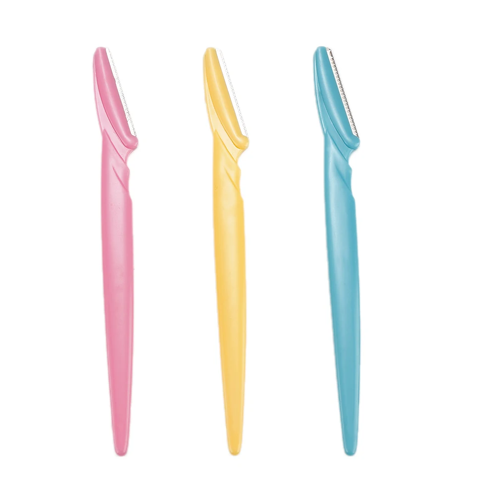 

3Pcs Eyebrow Trimmer Hair Remover Shaver Eyebrow Shaver Blade Safe Razor Epilator Face Makeup Beauty Eyebrow Tools