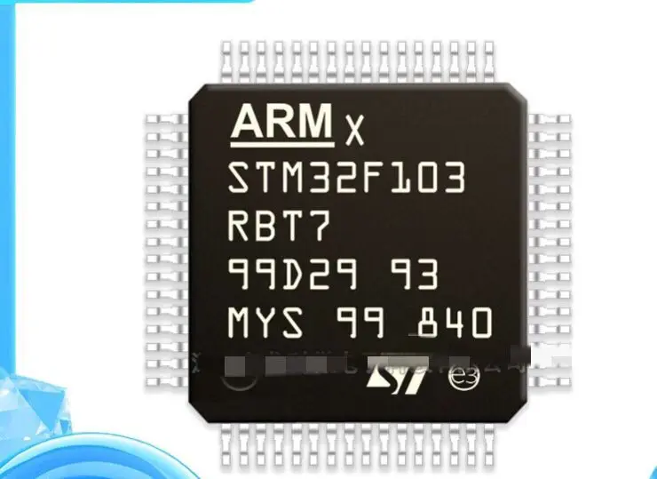 5 10 шт./STM32F103RBT7 STM 32F103RBT7 STM32F LQFP47 Новый|Запчасти для кондиционера| |