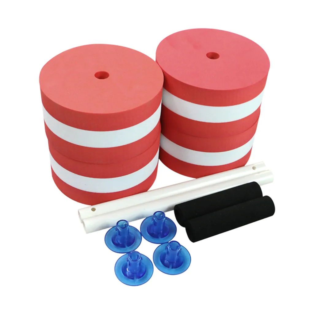 1 пара водные гантели для фитнеса плавающие ручные плавательный бассейн