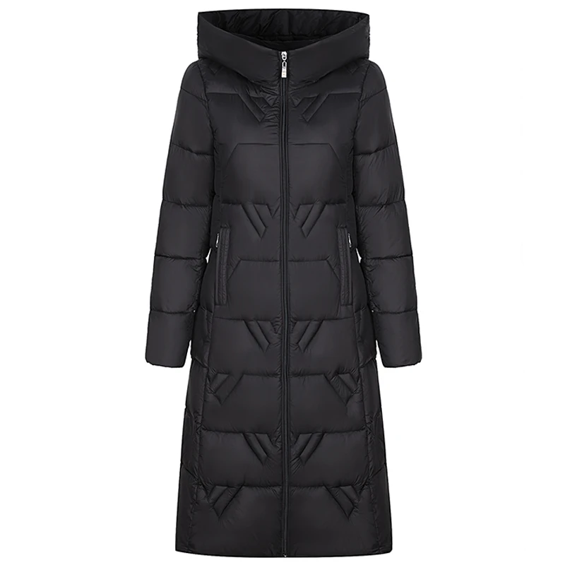 

2020 New Autumn Winter Jacket Women Parkas with Hooded Solid Women Cotton Long Coat Warm Clothes Plus Size Women Down Jacket