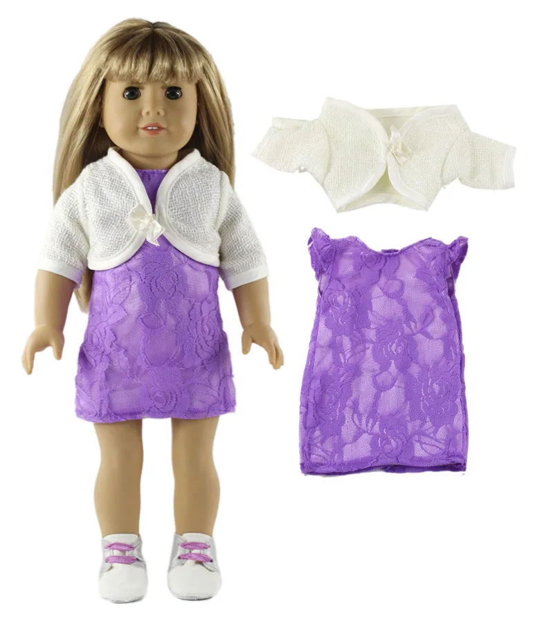 5 комплектов красивое платье принцессы наряд кукольная одежда для 18 дюймов