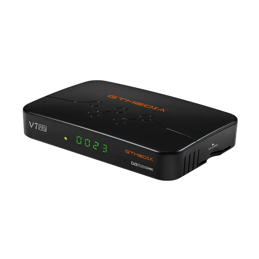 

GTMEDIA V7 PRO S2x+T2 TV Box Set-top Box Supports CA Card DDR2 Memory Streaming Media Player Voice Assistant Box