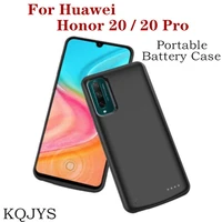 kqjys portable battery charger cases for huawei honor 20 external power bank battery charging case for honor 20 pro battery case