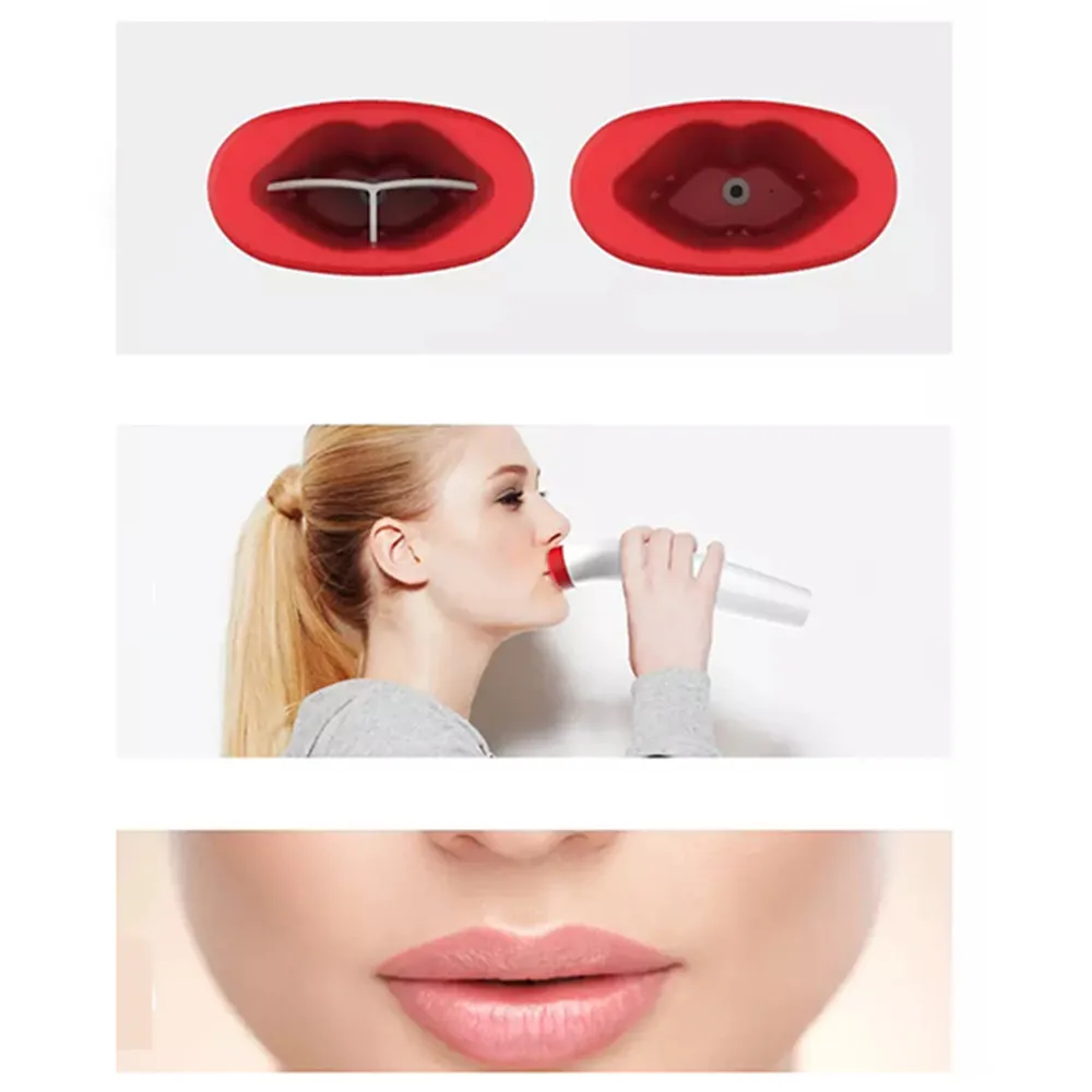 

Silicone Lip Plumper Device Electric Lip Plump Enhancer Care Tool Natural Sexy Bigger Fuller Lips Enlarger Labios Aumento Pump