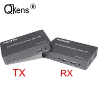 4k 30hz hdmi extender over tcp ip support gigabit poe network switch cat5e usb mouse keyboard kvm up to 150m cat6 to 30 receiver