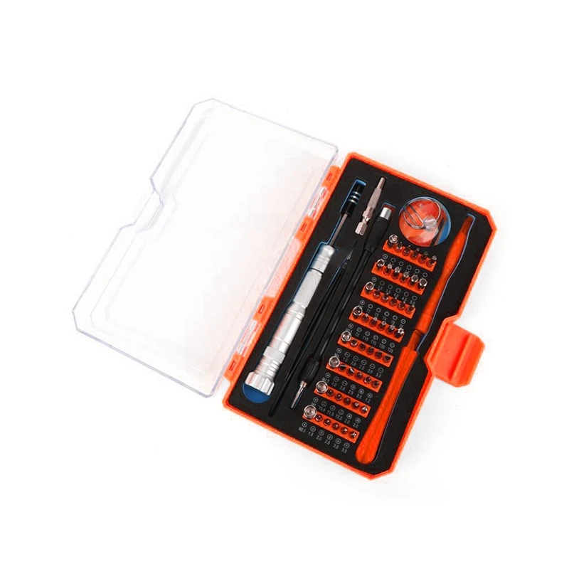 

56 in 1 Electronics Repair Tool Kit Mini Precision Magnetic Multifunction Screwdriver Bits Set for Glasses Phone Watch