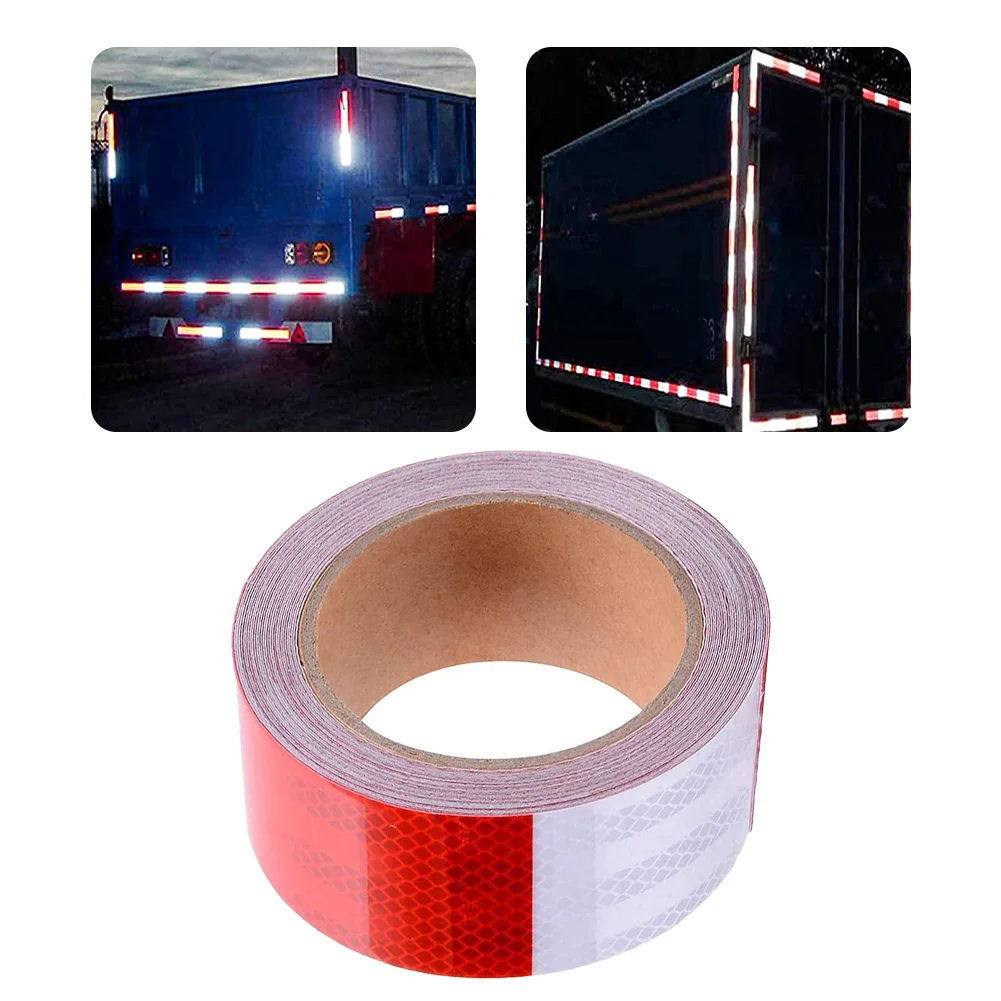 

Reflective Tape Safety Caution Warning Self Adhesive High adhension Signs Adhesive Tape Sticker for For Truck Motorcycle Car