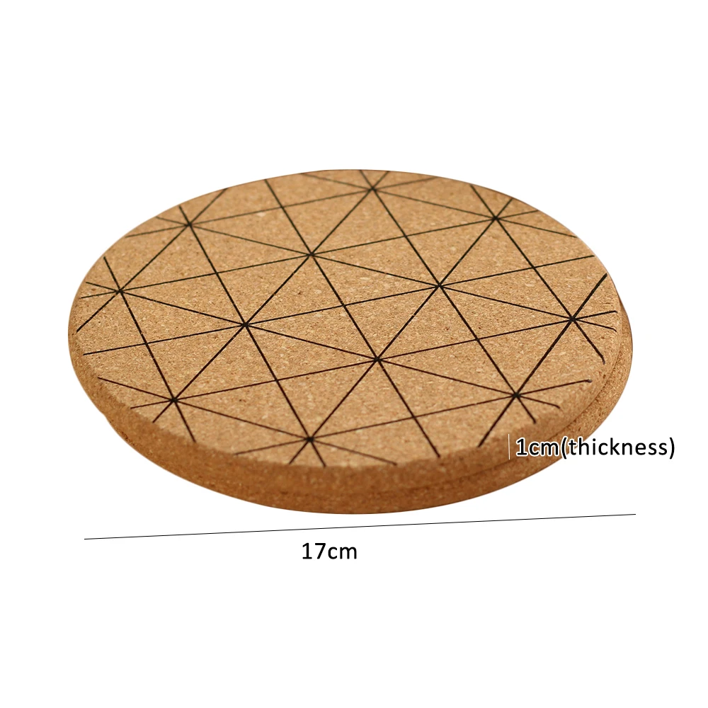 Круглая пробка в скандинавском стиле 2020 подставки для кружек утолщенные коврики
