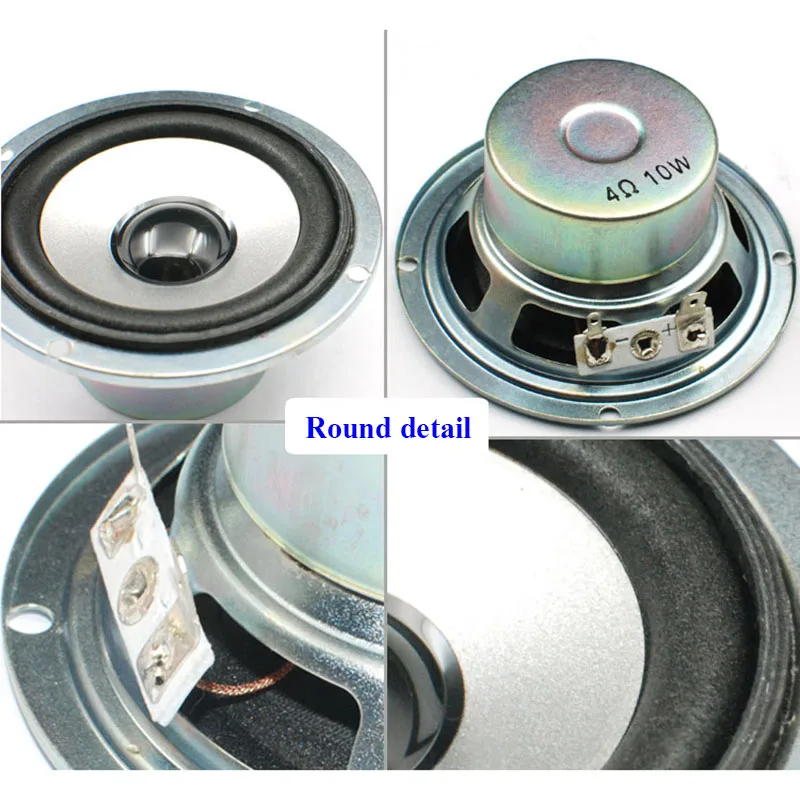 1 шт. 3 дюймов полный спектр динамик HIFI высококачественный 4ohm 10W Портативный Аудио