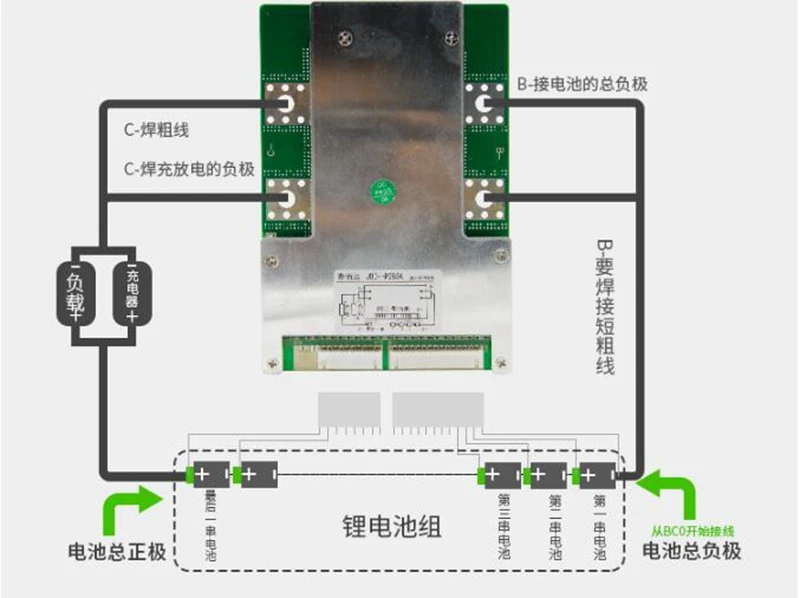 Умный BMS 12S 13S 60A 80A 100A 120A литий-ионный полимерный порт баланс bms контроллер для