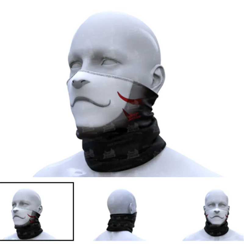 Бесшовные 3d банданы для велоспорта головной платок с черепом мотоциклетная