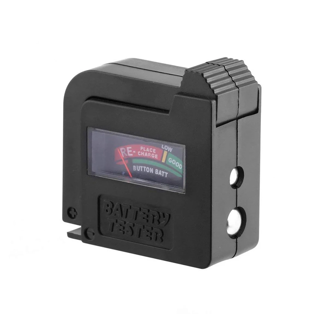 

Battery Tester Checker BT860 Handheld Lightweight Universal Battery Voltage Tester Monitor for 1.5V/AA/AAA/9V Button Cell