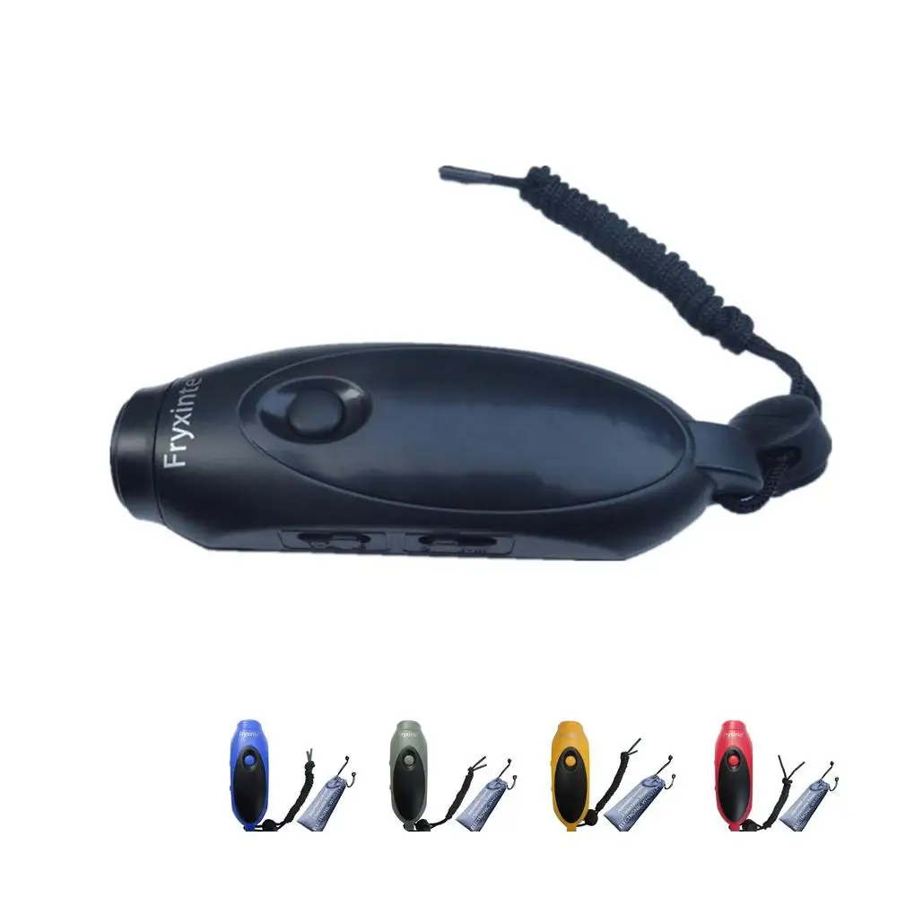 Electronic Whistle 3 Tone Handheld Lanyard Survival Whistle On For Team Sports Cheerleading Basketball Referee Whistle 120DB