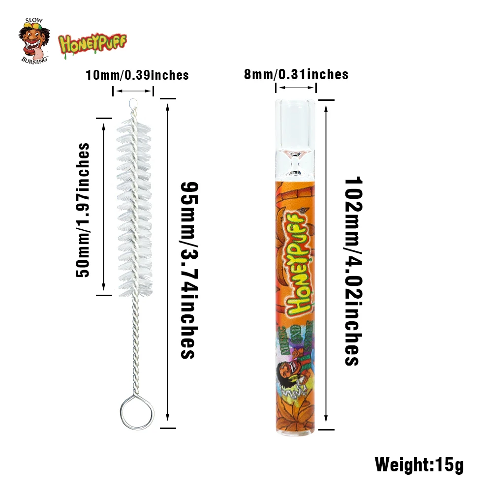 Стеклянная трубка для табака травы |