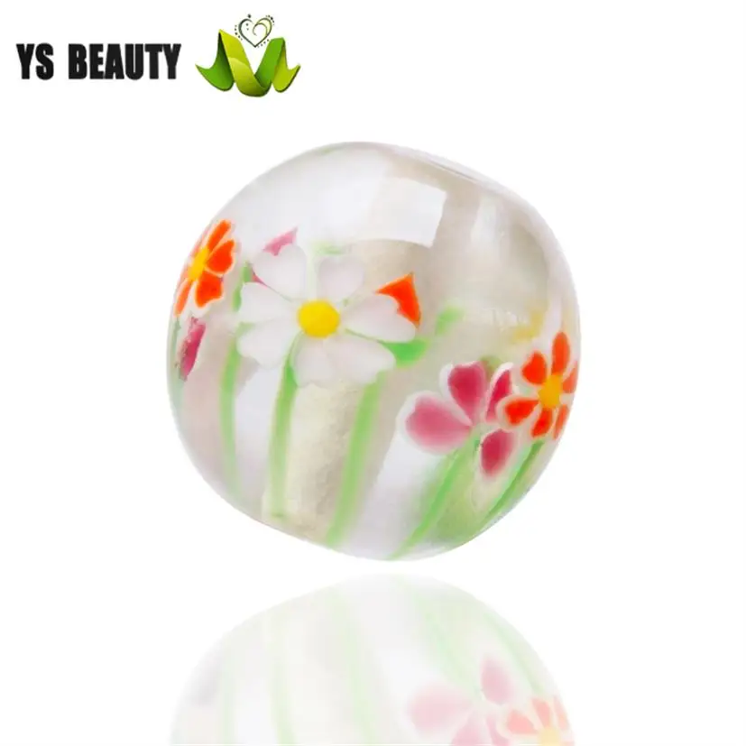 Лампа из цветных стеклянных бусин в форме ягненка голубого неба белого облака