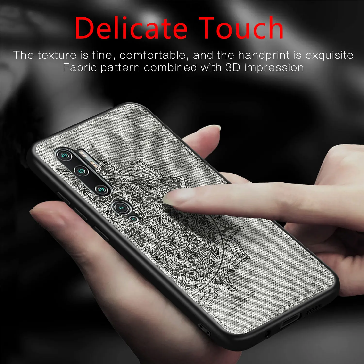 Тканевый чехол для телефона xiaomi redmi note 9 pro max 9s 8t 8 7 8a xiomi mi 10 a3 a2 lite cc9 противоударный