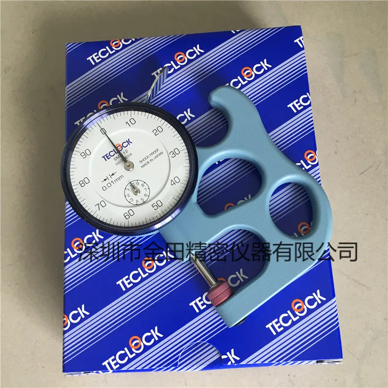 

Genuine Teclock Dele Thickness Gauge SM-112 Iron Head Thickness Gauge SM-112FE 0-10mm Thickness Gauge