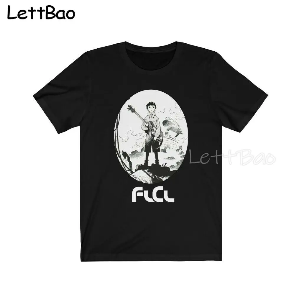 

Футболка FLCL Naota Nandaba с Аниме Манга унисекс футболки Аниме футболки с коротким рукавом для мужчин женщин мужчин летняя футболка Харадзюку руб...