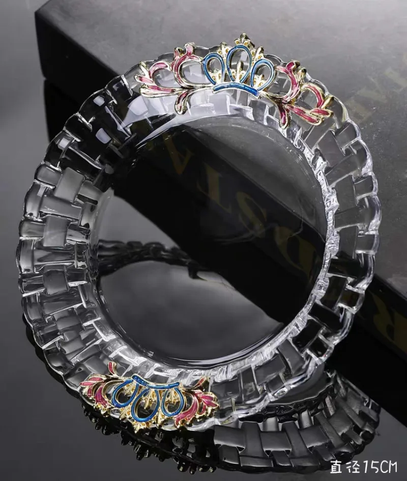 Эмалированная стеклянная кружка с ложкой бытовая термостойкая посуда для