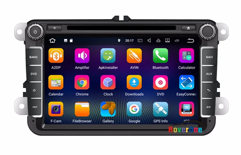 Автомагнитола S190 для Skoda Roomster Android 7 1 DVD GPS-навигация сб навигация Bluetooth медиаплеер |