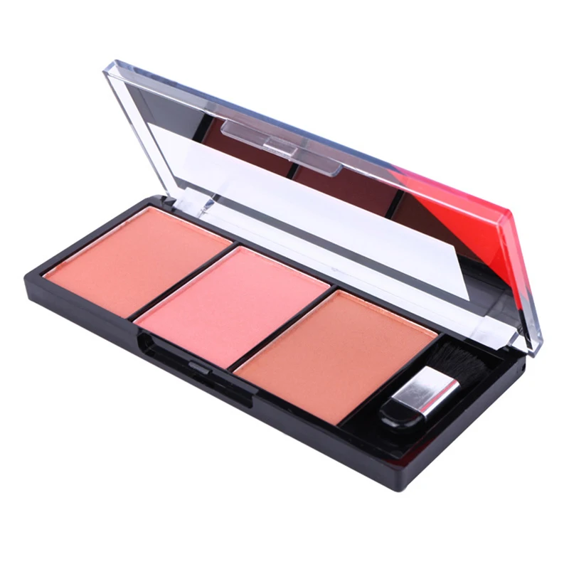 

Face Blush Palette Easy To Wear Makeup Natural Powder Rouge Women Makeup Natural Blush Palette Durable Colors Blush With Brush