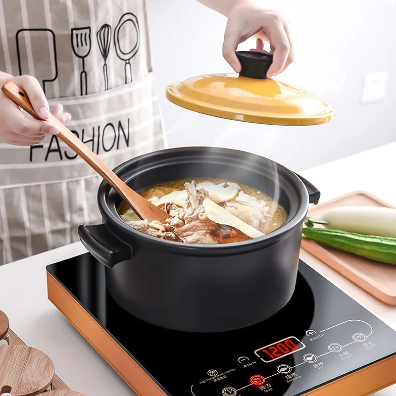 Общее использование для газовой и индукционной плиты кастрюля тушеная кухонный