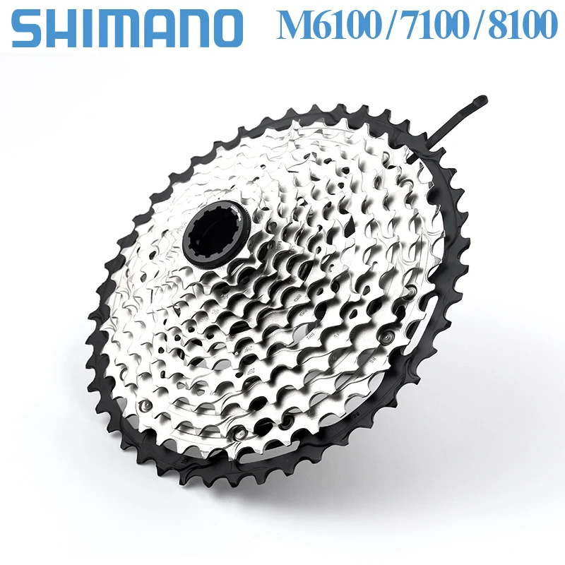 Кассеты SHIMANO для горного велосипеда SH M6100 M7100 M8100 12 Скоростей маховик 10 45T 50T 51T 12V