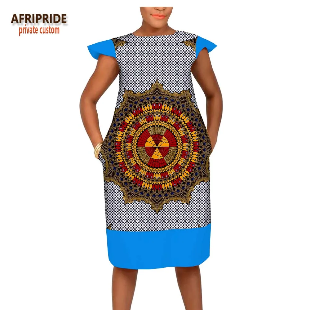 Африканские платья для женщин с рисунком Дашики одежда принтом из Анкары