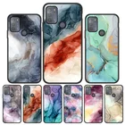 Мраморный чехол для Moto G50 G Stylus 2021, чехол для Motorola Moto G Play 2021 G9 Plus E7 Power Edge S G30 G10, художественный чехол из ТПУ с рисунком