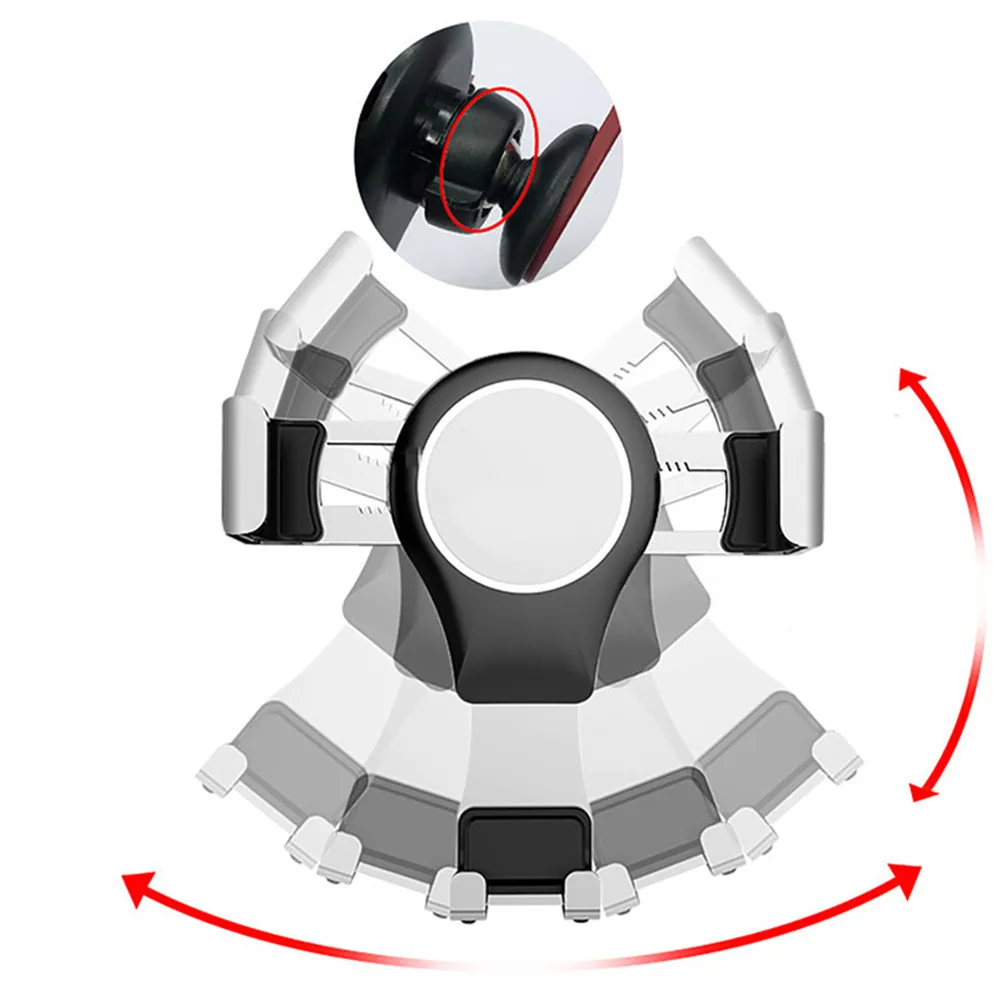 Алюминий 360 градусов с противовесным держателем подставка для Audi A3 S3 мобильный