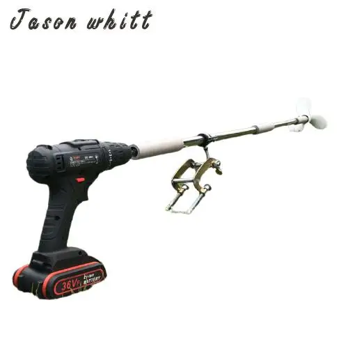 1M Hand-held electric drill machine outside screw ship propeller inflatable boats plastic outboard engine paddle boat enlarge