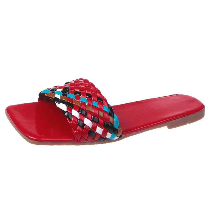 

Women's Flip Flops 2021 The New Fashion Sexy All-match Comfortable Rubber Flat Shoes Casual Shoes Shallow Shoes Large Size