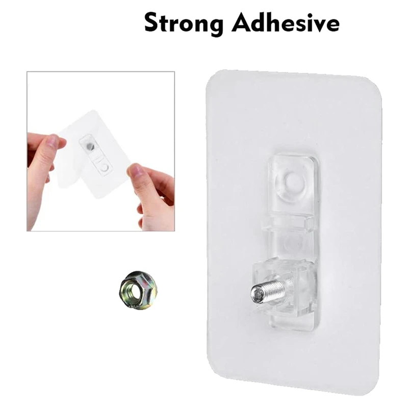 Плавающая полка настенная без сверления U ванная комната Органайзер Дисплей