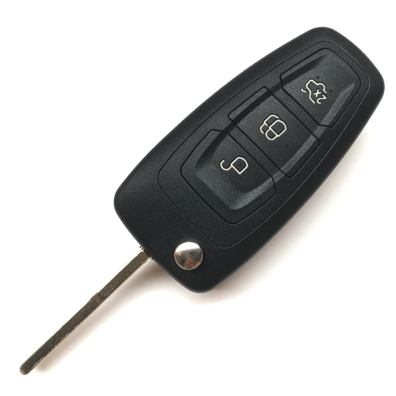 10 шт. Чехол для автомобильного ключа дистанционного управления FORD FIESTA FOCUS 3 кнопки