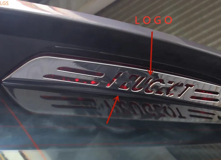 

For Peugeot 4008 2017-2019 High-quality stainless steel brake light Decorative strip Anti-scratch protection Car styling