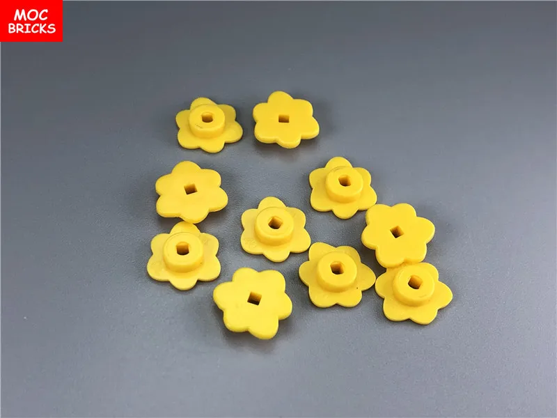 200 шт./лот MOC кирпичи сделай сам растительный цветок маленький стебель подходит