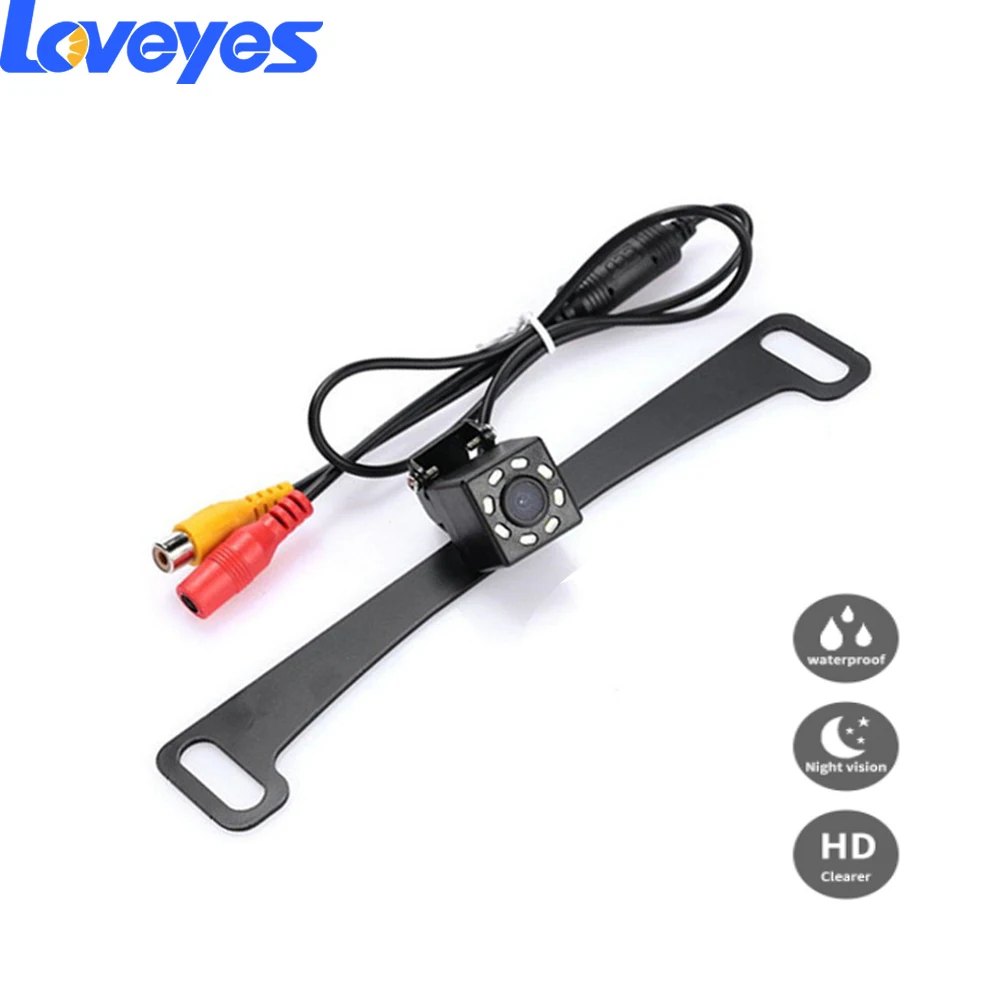 Car Rear View Camera 8LED 12LED Wide Angle Night Vision Reversing Motors Monitor CCD HD Vehicle 437 | Автомобили и мотоциклы