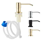 Дозатор для жидкого мыла, комплект удлинительных трубок, сменный насос для кухонной раковины, металлический столешница под раковиной, аксессуары для монтажа