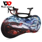Чехол для защиты WEST BIKING велосипеда от царапин, пылезащитная сумка на раму для горного велосипеда