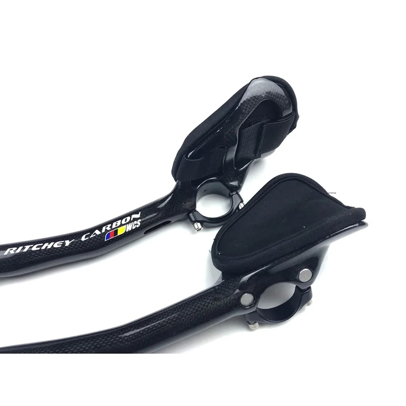 

Full Carbon Fiber Bicycle TT Handlebar Road Bike Rest Handlebars bar 3k Gloss finish bicycle parts accessories